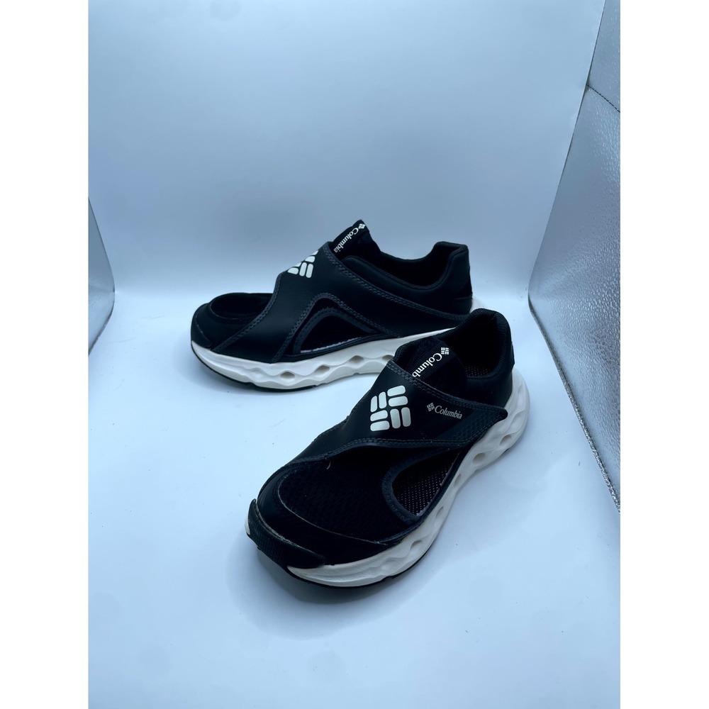 Columbia Drainmaker XTR Shandal Youth US 1 Black Sea Salt Mesh Athletic Shoes